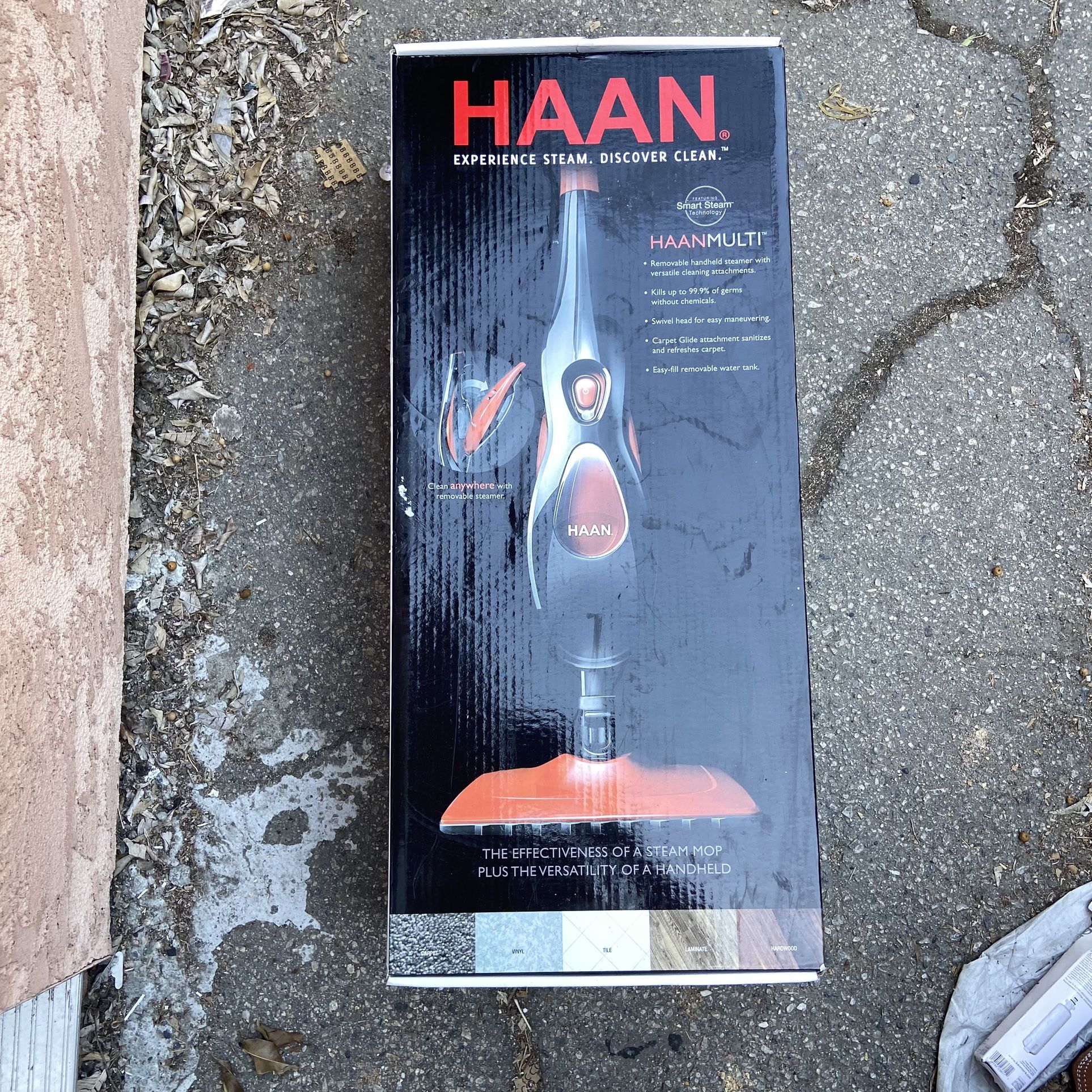 HAAN SI-70 Floor Sanitizer Steam Mop +Handheld Multi-Purpose Steam Cleaner