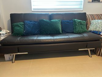 Dark Brown Futon Couch