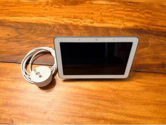 Google Nest Hub 2nd Gen 7” Smart Display – Chalk – with Original Charger – Excellent Condition