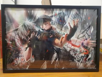 Framed Tokyo Ghoul Poster
