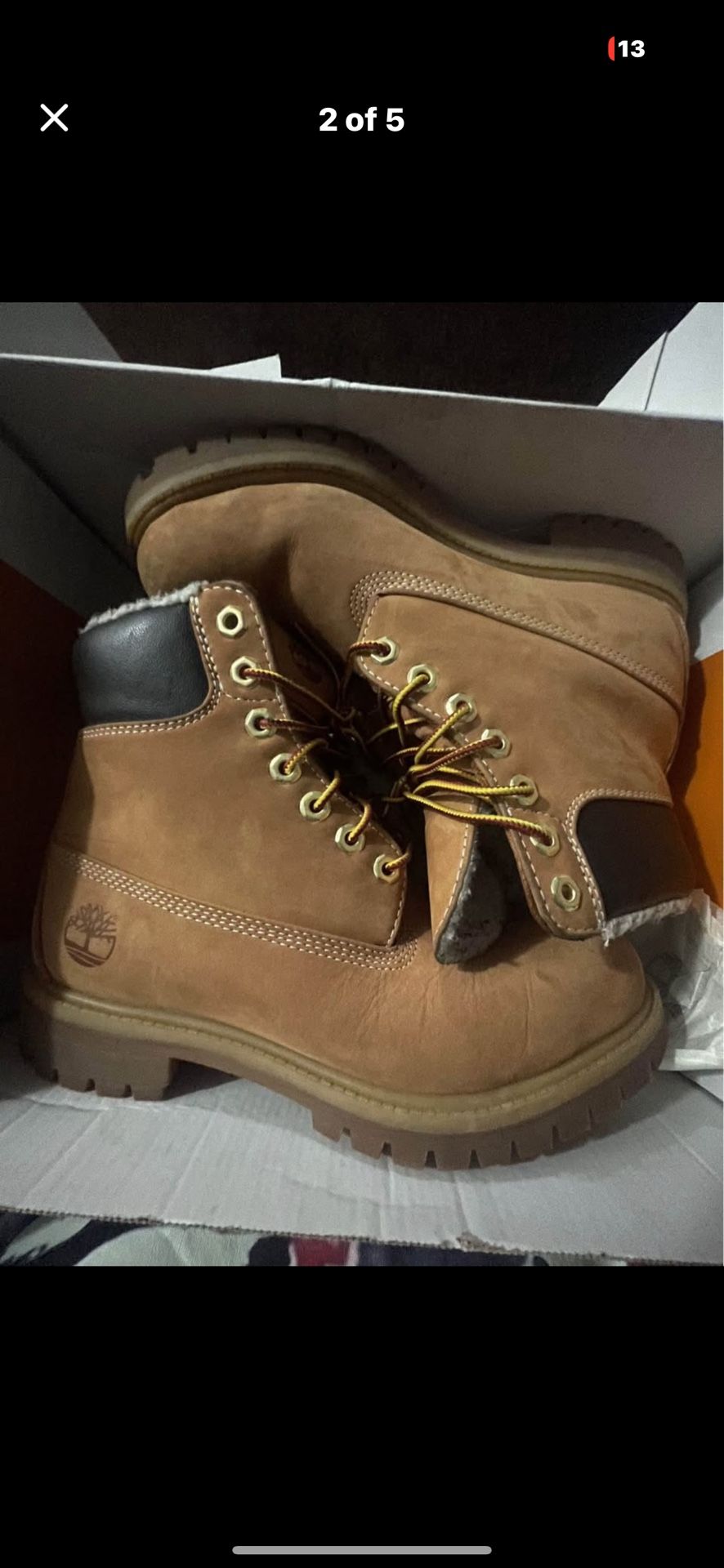 Timberland boots only worn twice