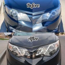 headlight cleaning