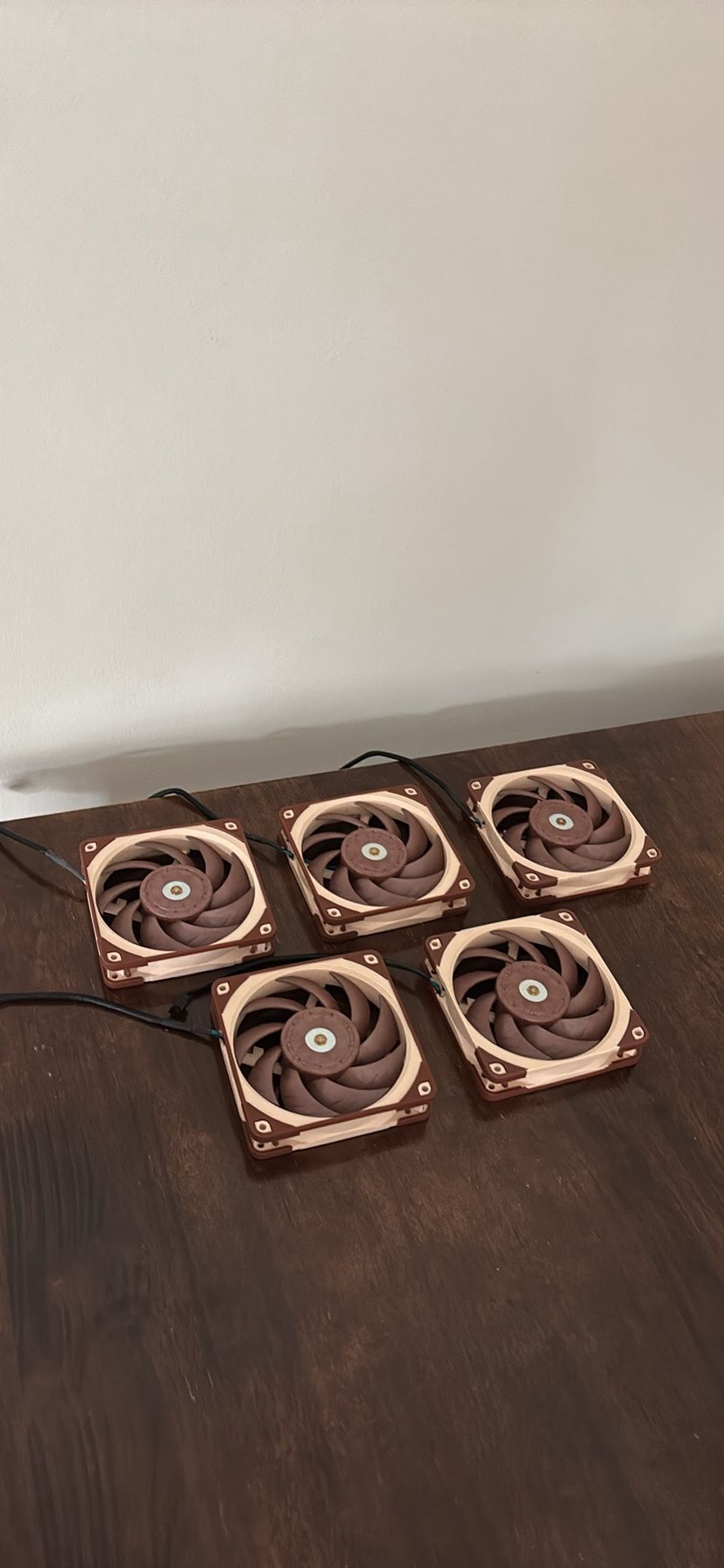 5x Noctua NF-A12 120mm PC Fans