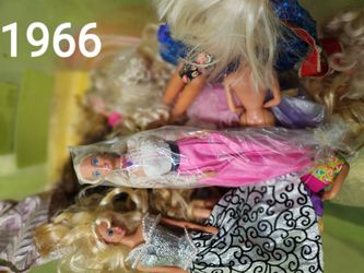 Vintage Barbie dolls