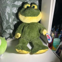 Two Frog Plushies