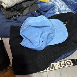 SUPREME New York Cordura Fabric Camp Cap LIGHT BLUE Hat