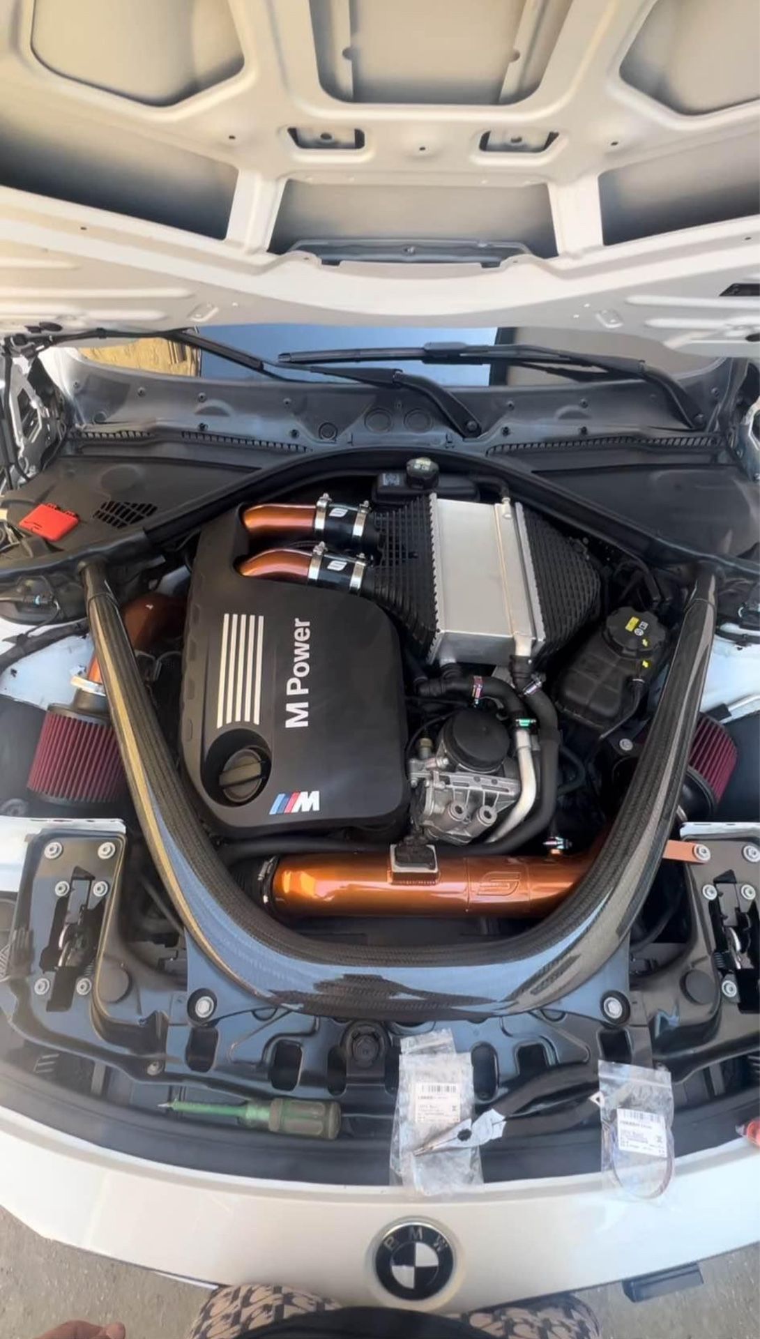 F8x Intake And Charge Pipes