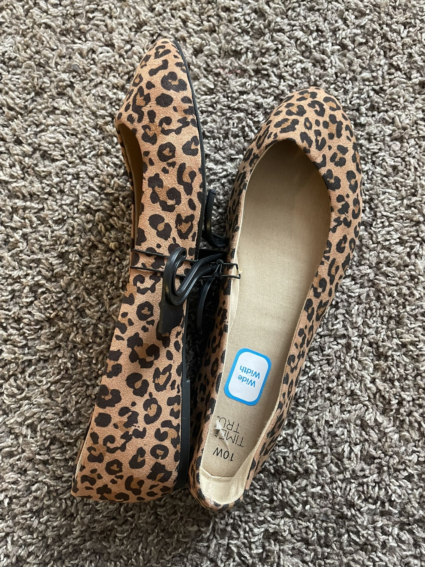 Leopard Print Flats