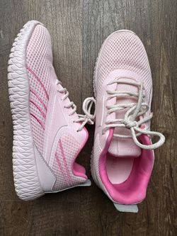 Like New Reebok Flexagon Energy KI Girls Pink Shoes Sneakers, Size 4Youth