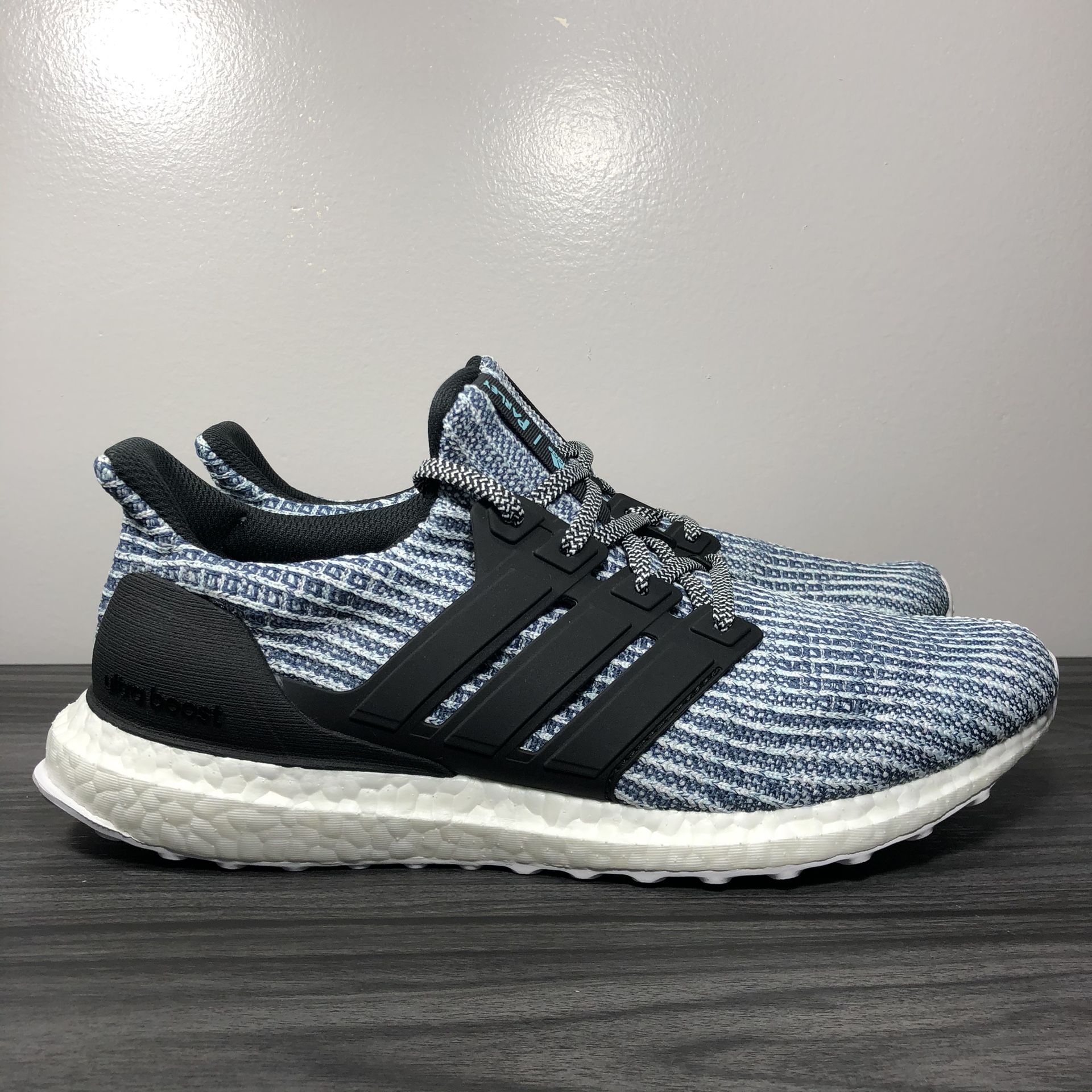 Adidas Ultra Boost 4.0 Parley White Carbon Blue