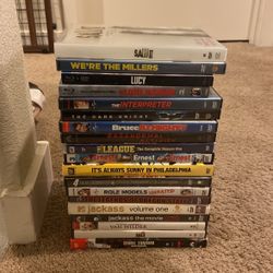 DVDs And Blu Ray Movies 