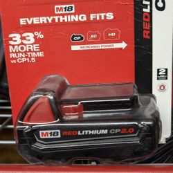 Milwaukee M18 Battery Cp2.0 Pick Up Concord 