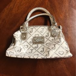 Justice Silver Kids Purse 