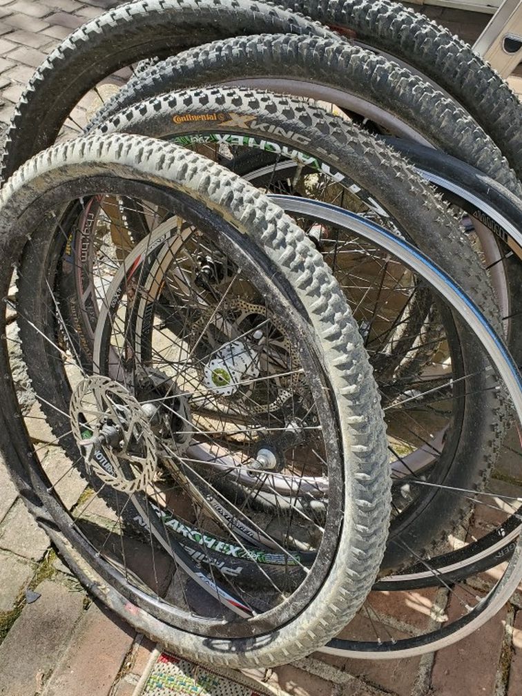 Mountain Bike Wheels And Tires