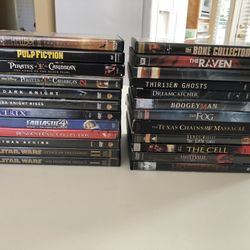 24 Action/Horror Collection Of DVD’s Lot Of 24 Great Titles