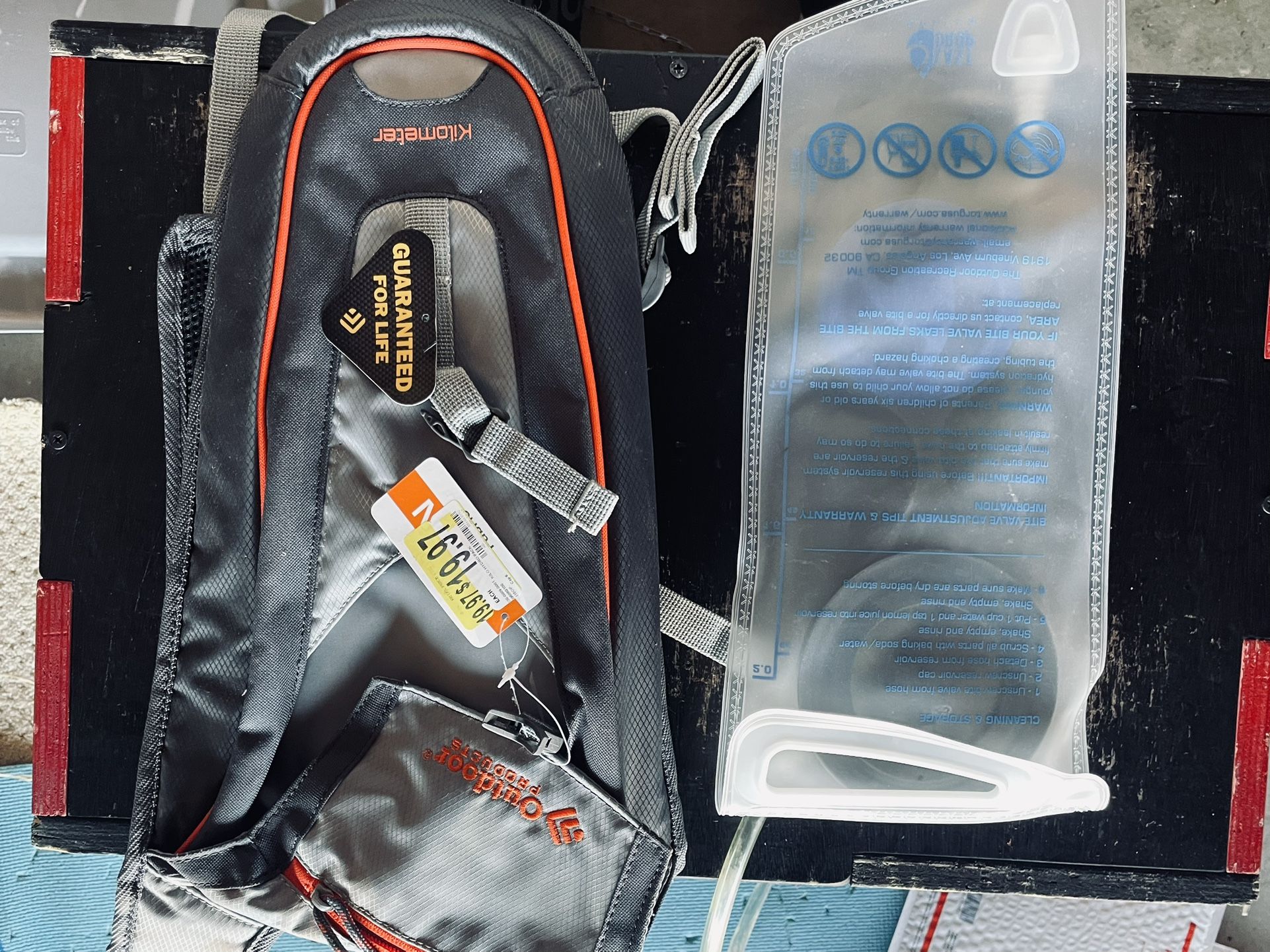 Hydration backpack