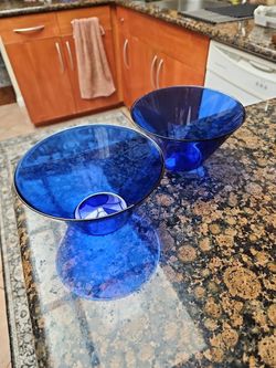 Two Glass Bowls