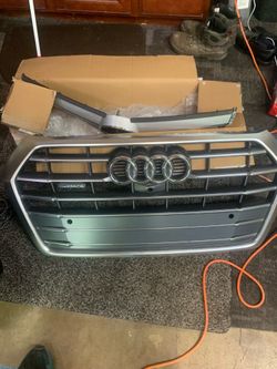 Mercedes and Audi grill