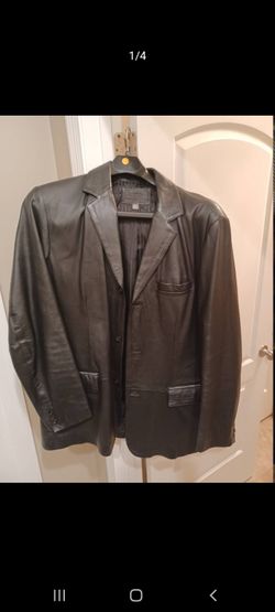 Real Leather Mens Blazers - 48L