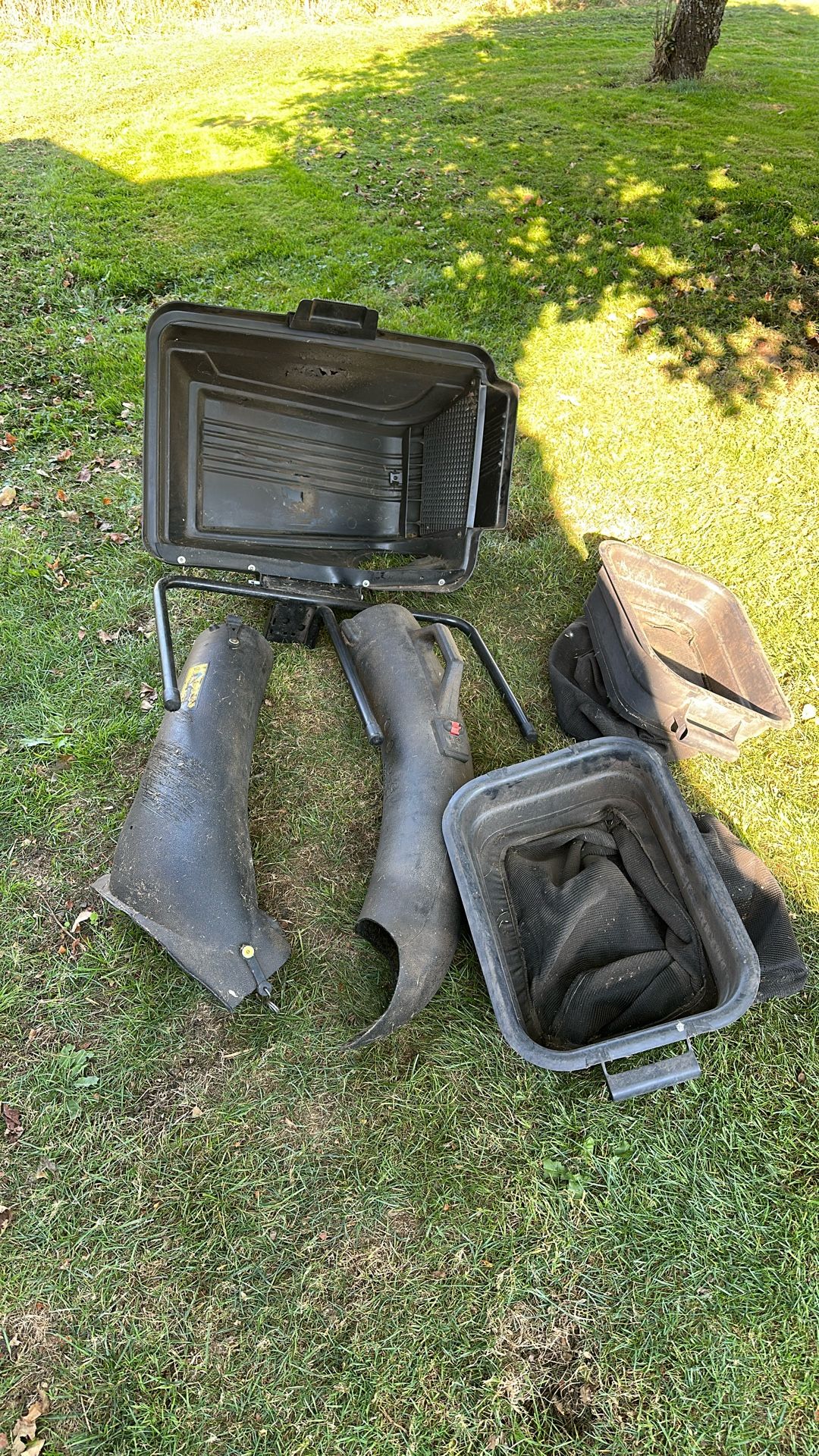 Craftsman Riding Mower Double Bagger