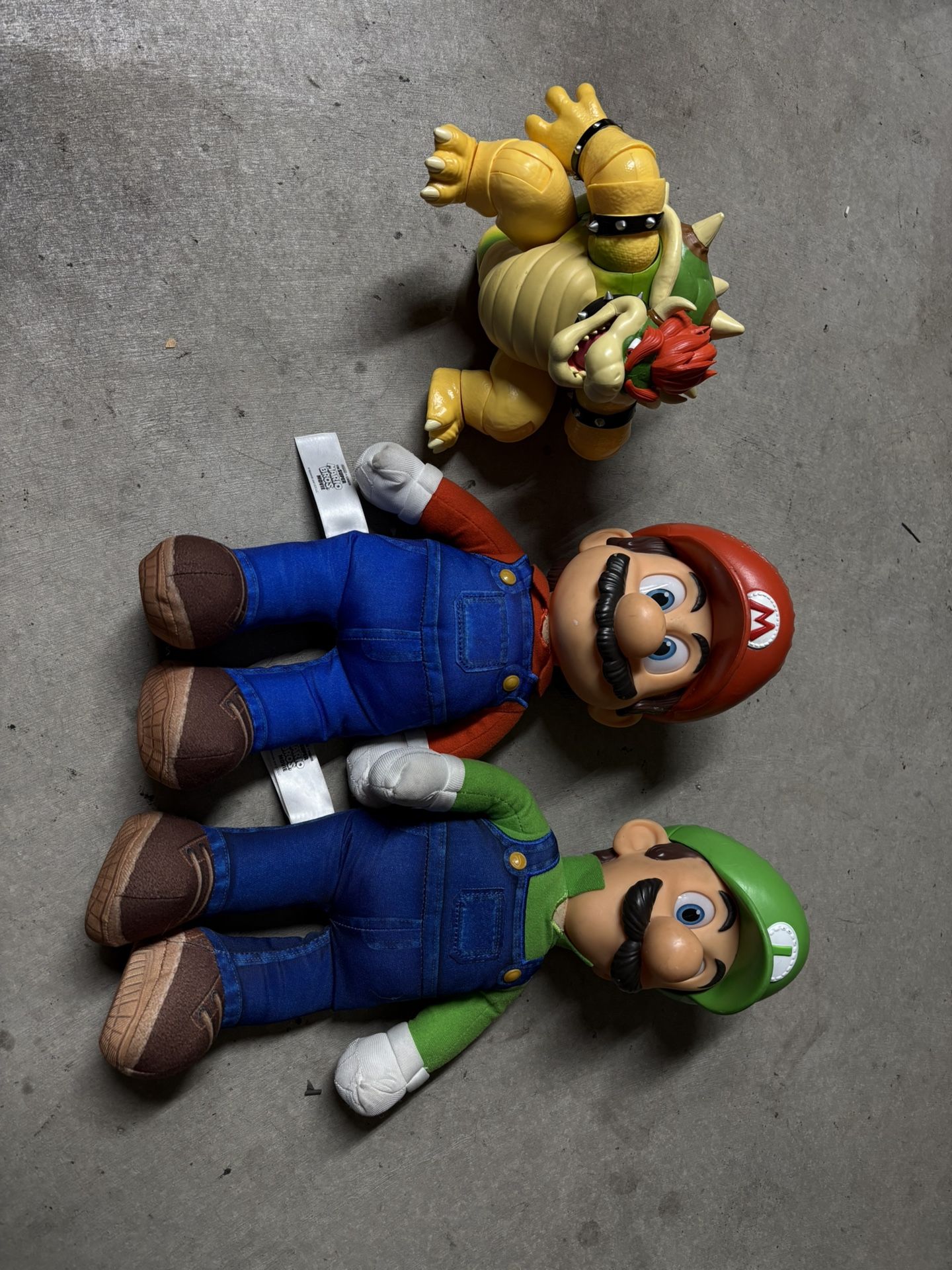 Mario and Luigi Doll Set