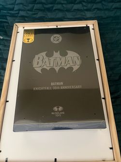 Batman Knightfall Mcfarlane 30th anniversary