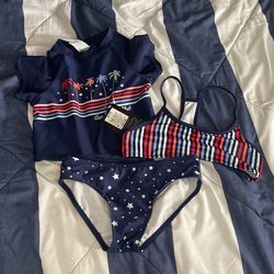 Girl Swim Suit Set