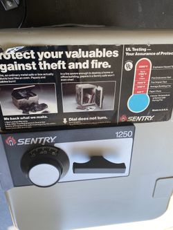 Still Available Sentry safe fire proof Gun And Jewelry Storage