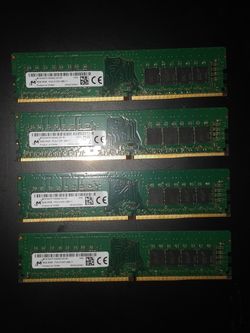 DDR4 RAM 8Gb X 4 (32Gb)