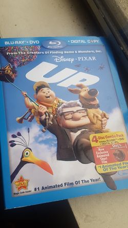 UP (Blu Ray, DVD, Digital download) Still Sealed