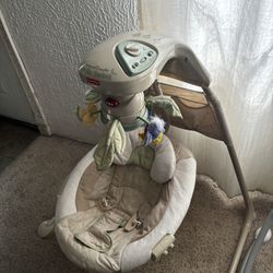 Fisher-Price Nature’s Touch Cradle Swing
