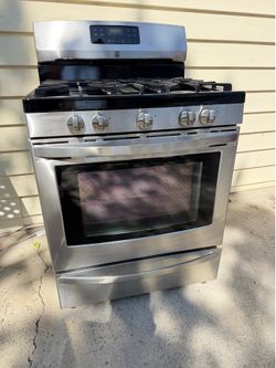 STAINLESS STEEL GAS RANGE