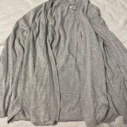 Gray Cardigan Size L