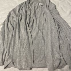 Gray Cardigan Size L