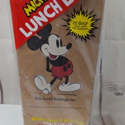 Vintage Mickey Mouse Paper Bags