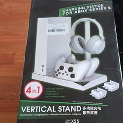 New! 4-in-1 Vertical Charging Station for Xbox Series X S