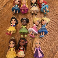 3” Disney Princess Dolls