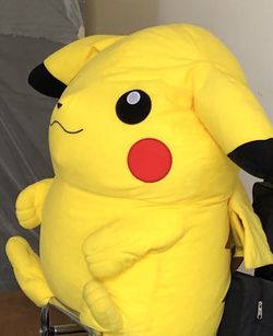 Big Pikachu plush