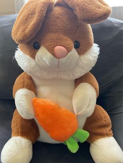 Large bunny plush