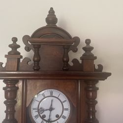 Antique German Junghans Clock.