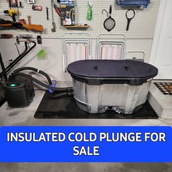 DIY COLD PLUNGE FOR SALE FULLY ASSEMBLED AND INSULATED.