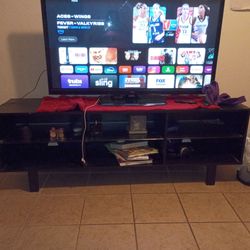 Tv  stand console black