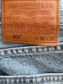 Levi's Premium 501 Original Patchwork Jeans W30 L32