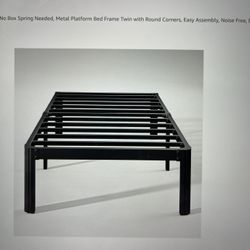 Twin Bed Metal Frame New In Box 