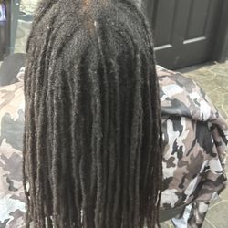 Loc Retwist, Knotless (medium/large)