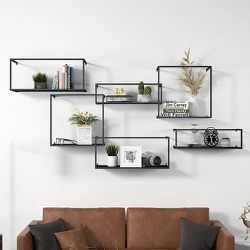Modern Abstract Shelving in Metal-209