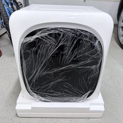 NEW Costway Portable Clothes Dryer, 1.5 cu.ft Compact Drying Machine with Stainless Steel Tub & LED