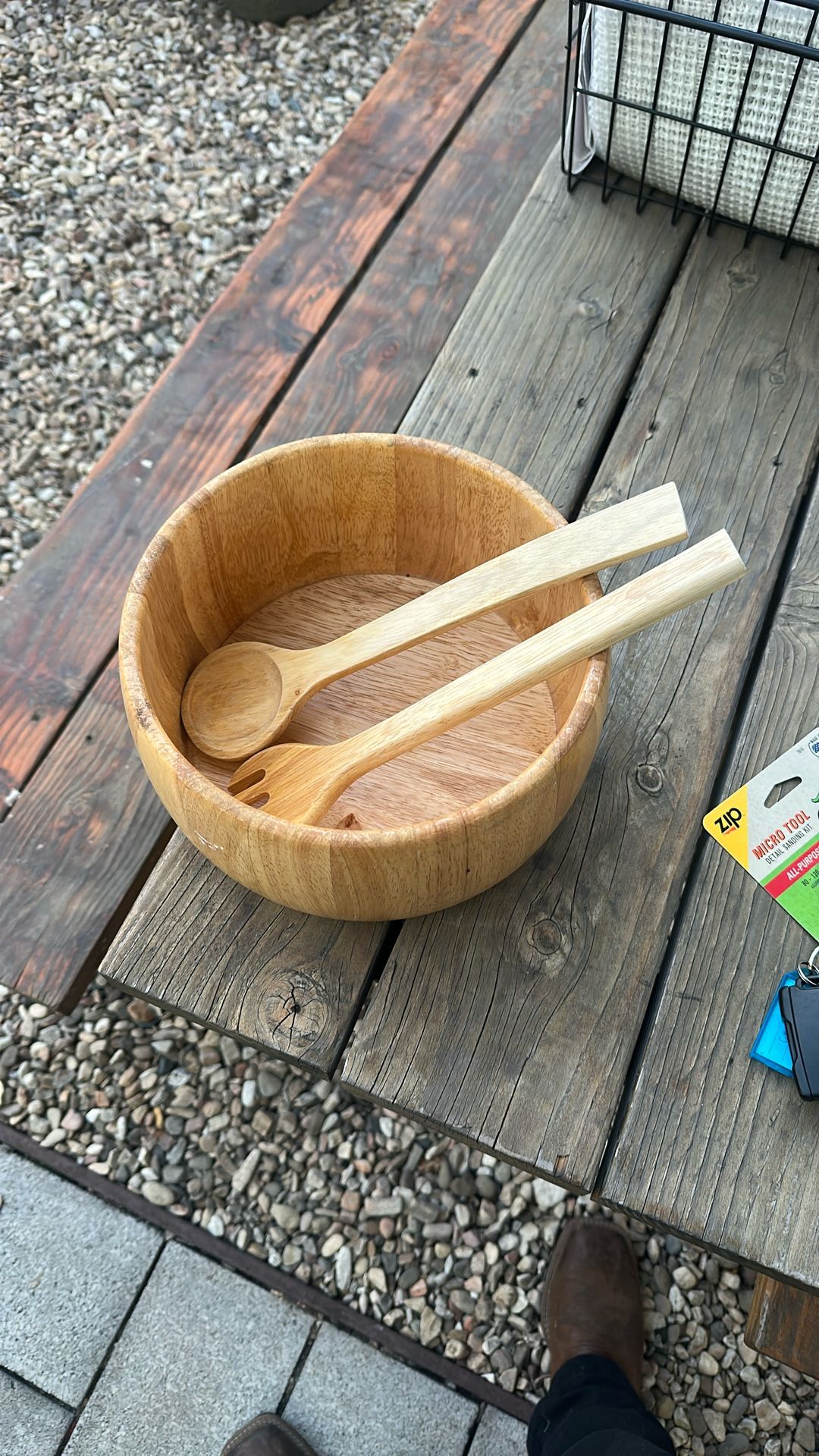 Wooden Salad Bowl
