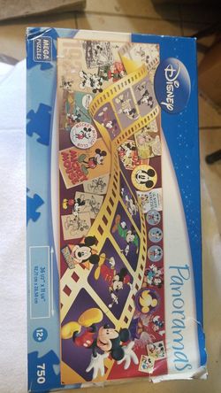 Disney Mickey through the Years Panorama Puzzle