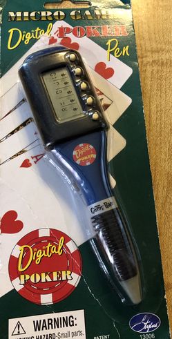 Digital poker pen